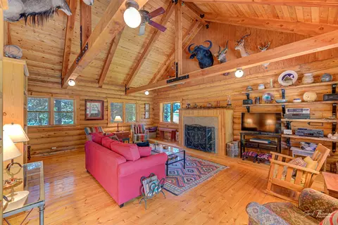 Living - 2156 Lone Point Dr, Lincoln, MT 59639 photo 4 of 5