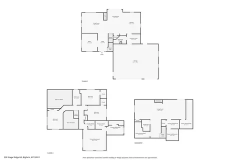 Floorplan - 239 Stage Ridge Rd, Bigfork, MT 59911 photo 1 of 4