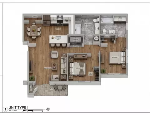 Floorplan - 95 Village Loop #8, Kalispell, MT 59901 photo 1 of 1