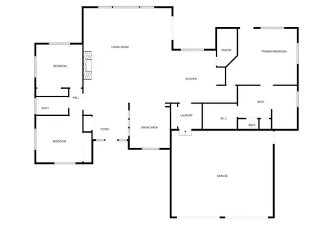 Floorplan - 693 Cottonwood Rd, Hamilton, MT 59840 photo 1 of 1