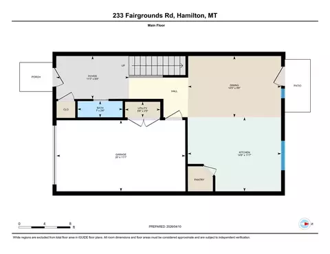 Floorplan - 233 Fairgrounds Rd, Hamilton, MT 59840 photo 1 of 2