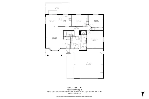 Floorplan - 73 W Northview Loop, Kalispell, MT 59901 photo 1 of 1