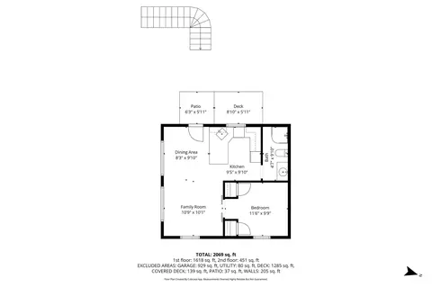 Floorplan - 416 S 420 S Eighty Dr, Somers, MT 59932 photo 2 of 3