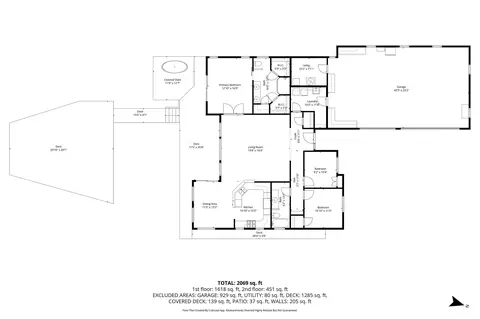 Floorplan - 416 S 420 S Eighty Dr, Somers, MT 59932 photo 1 of 3