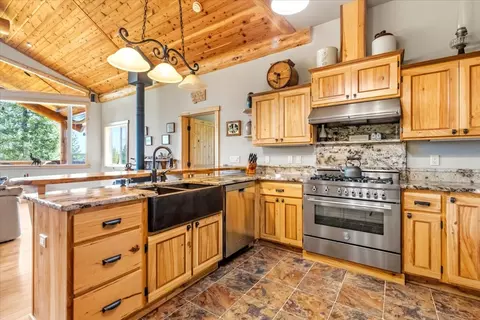 Kitchen - 130 Glen Hills Dr, Eureka, MT 59917 photo 2 of 3