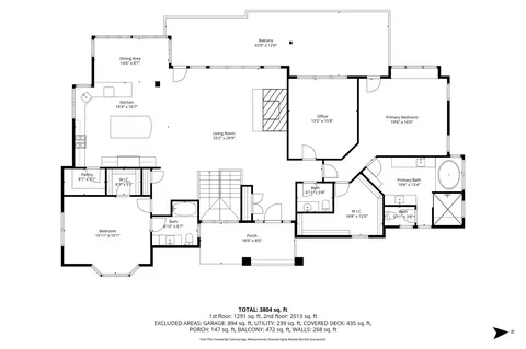 Floorplan - 599 Pommel Dr, Bigfork, MT 59911 photo 2 of 2