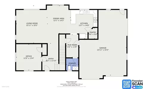 Floorplan - 5655 Longview Dr, Florence, MT 59833 photo 1 of 3