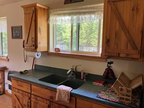 Kitchen - 1606 N Fork Yaak Rd, Troy, MT 59935 photo 5 of 6
