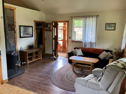 Living - 1606 N Fork Yaak Rd, Troy, MT 59935 photo 2 of 3