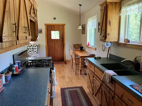 Kitchen - 1606 N Fork Yaak Rd, Troy, MT 59935 photo 4 of 6
