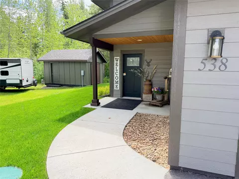 Exterior - 538 Evergreen Dr, Kalispell, MT 59901 photo 3 of 12