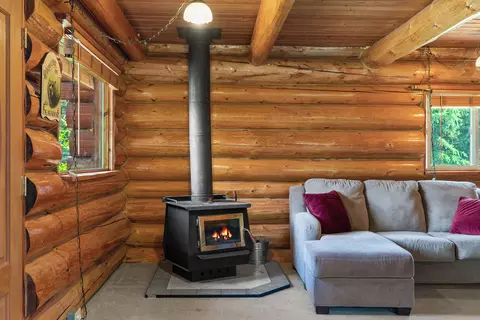 Living - 14000 N Fork Rd, Polebridge, MT 59928 photo 3 of 5