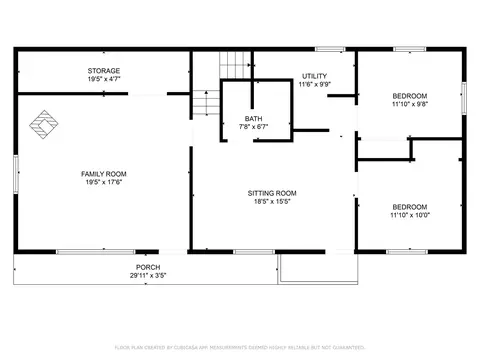Floorplan - 700 Pomeroy Trl, Eureka, MT 59917 photo 2 of 4