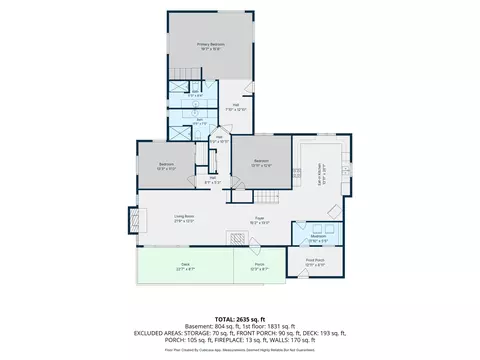 Floorplan - 1 Carkeek Ln, Cameron, MT 59720 photo 2 of 3