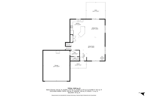 Floorplan - 13404 Crescent Moon Dr, Bigfork, MT 59911 photo 1 of 4