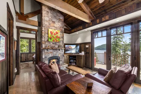 Living - 3621 E Lakeshore Dr, Whitefish, MT 59937 photo 2 of 5