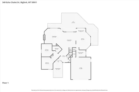 Floorplan - 349 Echo Chalet Dr, Bigfork, MT 59911 photo 1 of 4