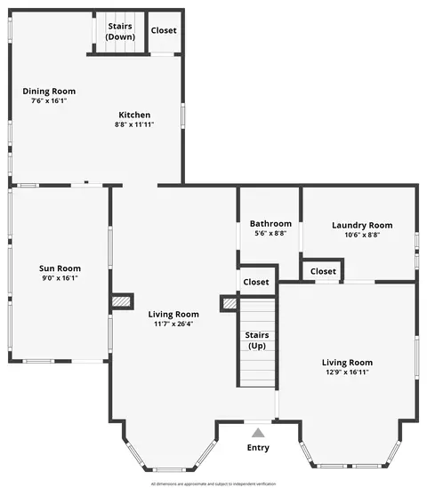Floorplan - 317 S Cleveland St, Boulder, MT 59632 photo 1 of 2