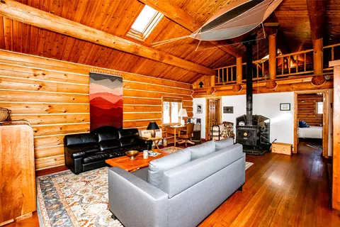 Living - 13750 N Fork Rd, Polebridge, MT 59928 photo 2 of 4