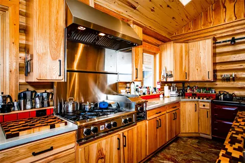 Kitchen - 13750 N Fork Rd, Polebridge, MT 59928 photo 3 of 9