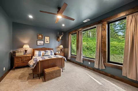 Bedroom - 205 Pinto Trl, Bigfork, MT 59911 photo 5 of 6
