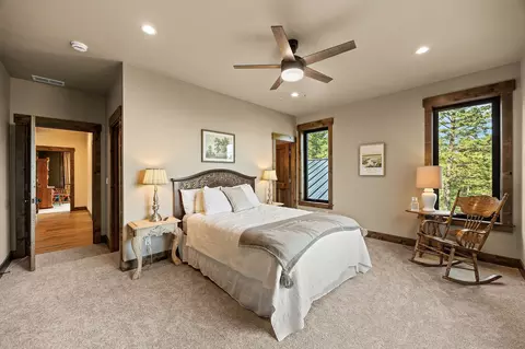 Bedroom - 205 Pinto Trl, Bigfork, MT 59911 photo 4 of 6