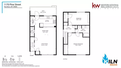 Floorplan - 1170 Pine St, Hamilton, MT 59840 photo 1 of 1