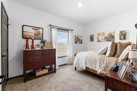 Bedroom - 83 Fox Hill Dr, Hall, MT 59837 photo 4 of 4