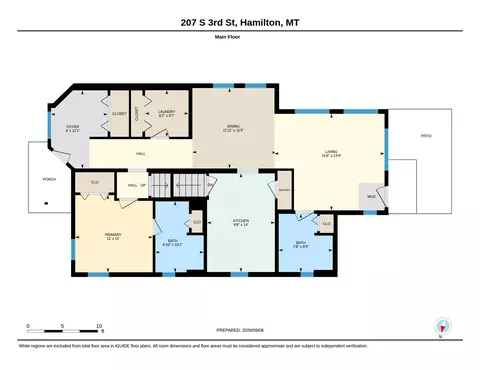 Floorplan - 207 S 3rd St, Hamilton, MT 59840 photo 1 of 4