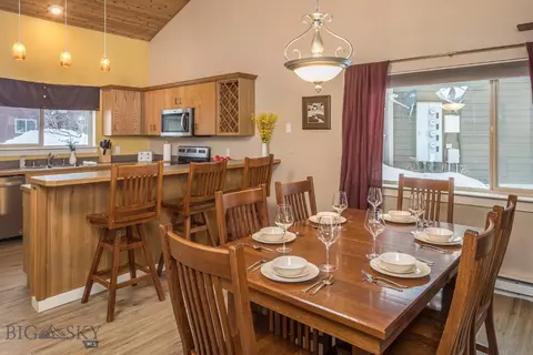 Dining - 73 Starlight Dr, Big Sky, MT 59716 photo 2 of 3
