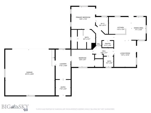 Floorplan - 600 Blue Ribbon Ln, Dillon, MT 59725 photo 1 of 1