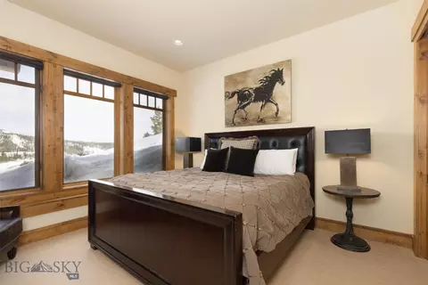 Bedroom - 12 Upper Cascade Ridge Rd, Big Sky, MT 59716 photo 4 of 7