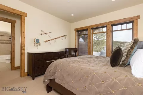 Bedroom - 12 Upper Cascade Ridge Rd, Big Sky, MT 59716 photo 5 of 7