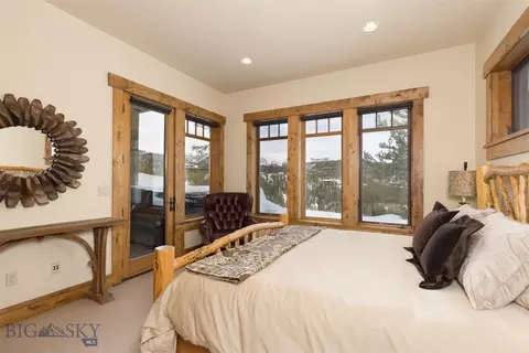 Bedroom - 12 Upper Cascade Ridge Rd, Big Sky, MT 59716 photo 6 of 7
