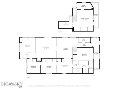 Floorplan - 115 Clarks Lookout, Dillon, MT 59725 photo 2 of 2