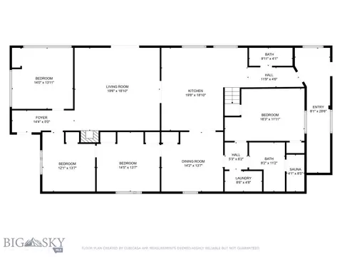 Floorplan - 115 Clarks Lookout, Dillon, MT 59725 photo 1 of 2