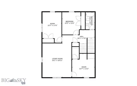 Floorplan - 223 New Ventures Dr UNIT E, Bozeman, MT 59718 photo 2 of 3