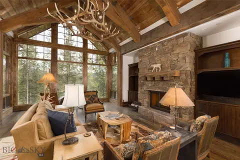 Living - 2570 Ousel Falls Rd, Big Sky, MT 59716 photo 2 of 6