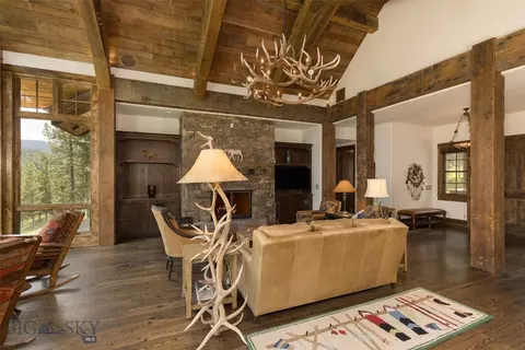 Living - 2570 Ousel Falls Rd, Big Sky, MT 59716 photo 4 of 6