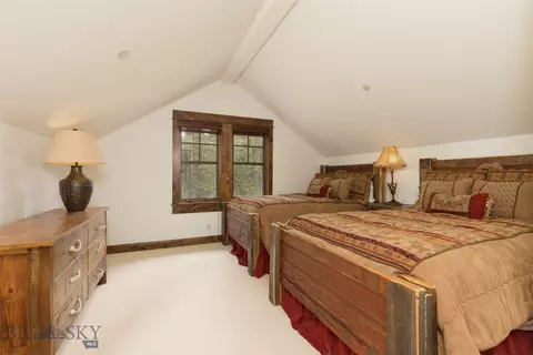 Bedroom - 2570 Ousel Falls Rd, Big Sky, MT 59716 photo 4 of 12