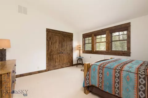 Bedroom - 2570 Ousel Falls Rd, Big Sky, MT 59716 photo 9 of 12