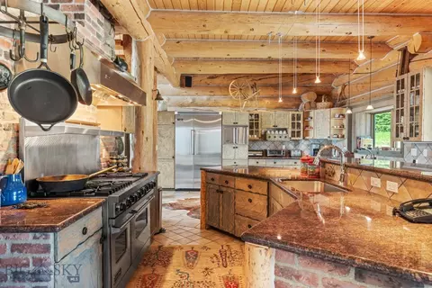 Kitchen - 140 Upper Beehive Loop Rd, Big Sky, MT 59716 photo 3 of 9