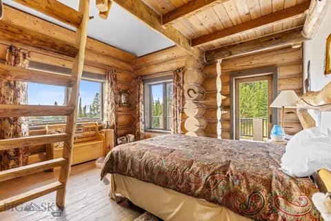 Bedroom - 140 Upper Beehive Loop Rd, Big Sky, MT 59716 photo 7 of 14