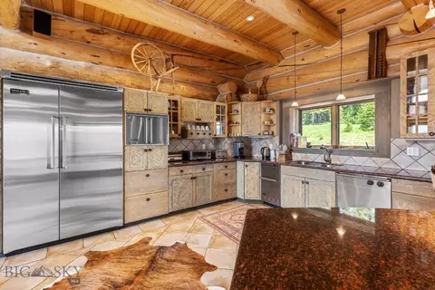 Kitchen - 140 Upper Beehive Loop Rd, Big Sky, MT 59716 photo 2 of 9
