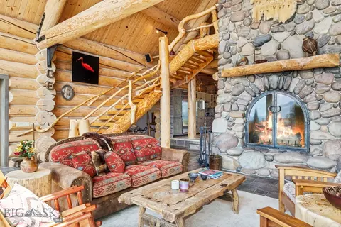 Living - 140 Upper Beehive Loop Rd, Big Sky, MT 59716 photo 7 of 14