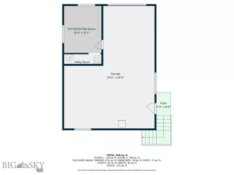 Floorplan - 49 S Centurion Way, Whitehall, MT 59759 photo 3 of 5