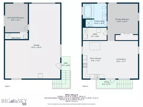 Floorplan - 49 S Centurion Way, Whitehall, MT 59759 photo 5 of 5