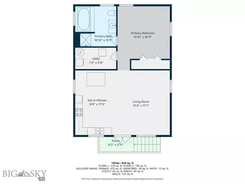 Floorplan - 49 S Centurion Way, Whitehall, MT 59759 photo 4 of 5