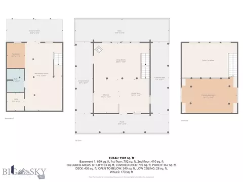Floorplan - 90 Halo Loop Trl, Ennis, MT 59729 photo 1 of 1