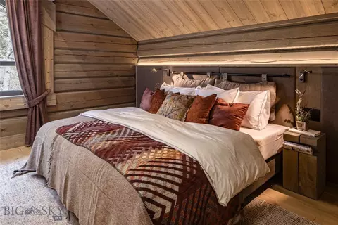 Bedroom - 2673 Ousel Falls Rd, Big Sky, MT 59716 photo 11 of 16